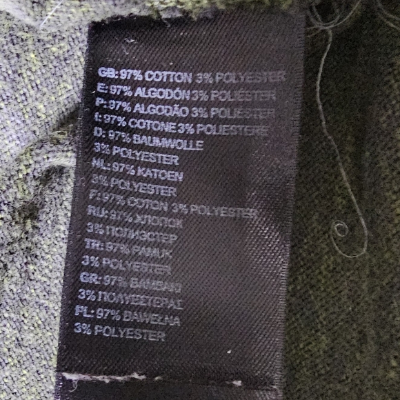 The North Face Mens Green SOFT Henley Long Sleeve T-Shirt Sweater Sweatshirt Lg - Picture 8 of 9